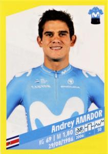 2019 Panini Tour de France #238 Andrey Amador Front
